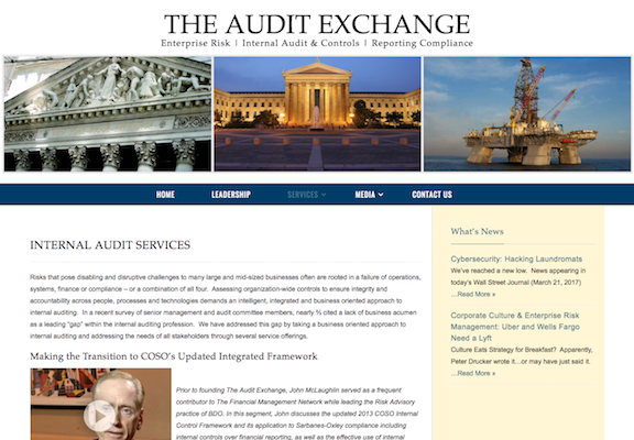 Screenshot of theauditexchange.com